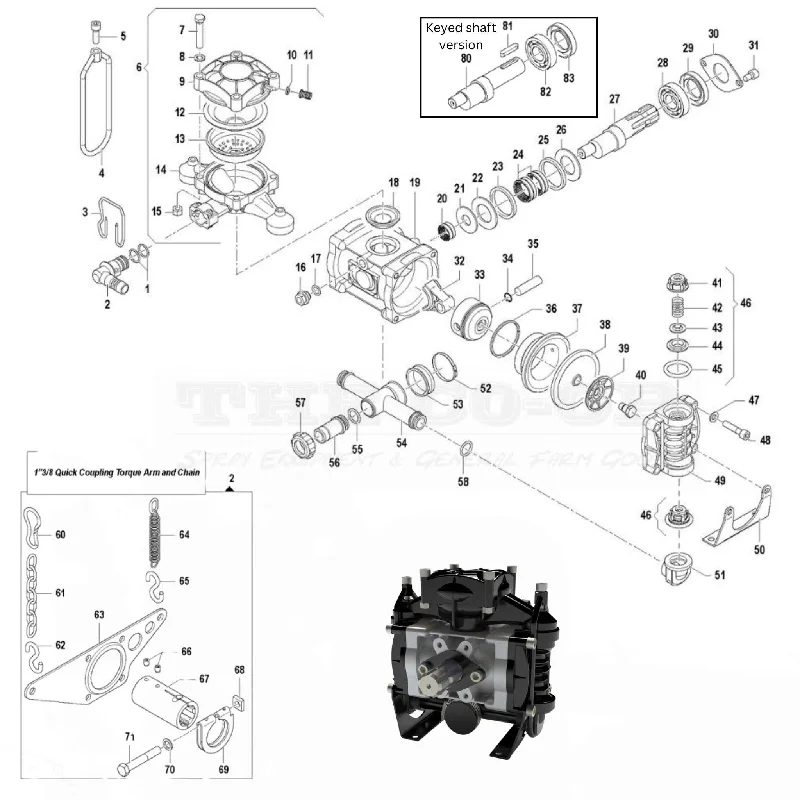 BP60/20 Replacement Spare Parts