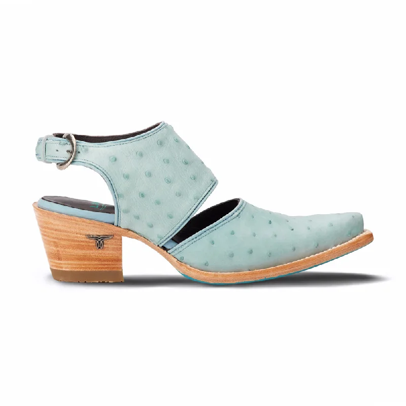 Plain Robin x West Desperado Slingback Mules