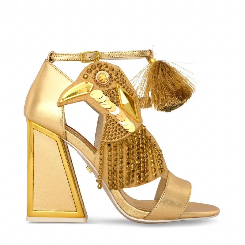 Aya Heel In Gold