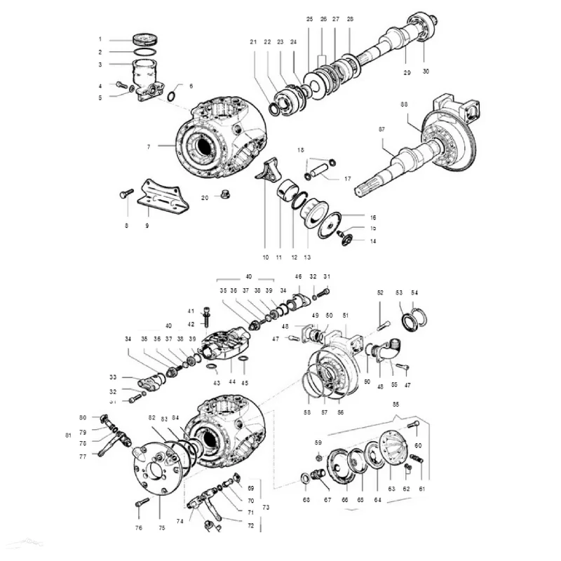 APS121 (OLD Model) Pump Spare Parts