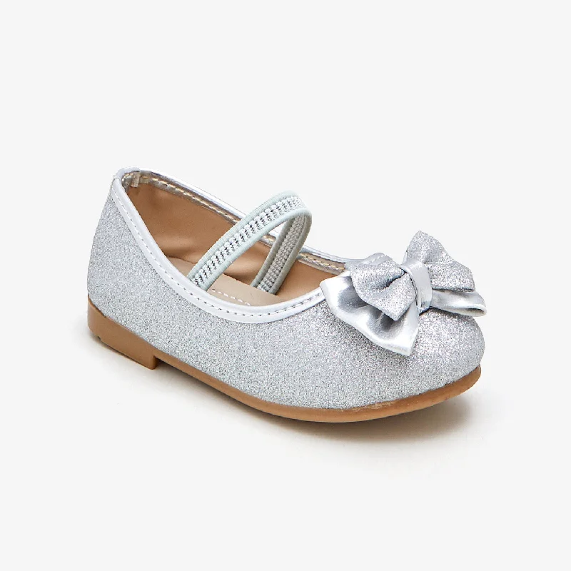 Girls Ballet Flats with Bow