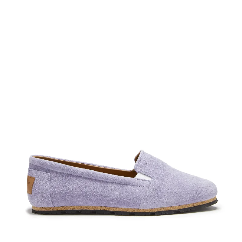 Waterproof Women's Loafers in Black for Rainy DaysWomen's Continental Espadrilles, lilac suede