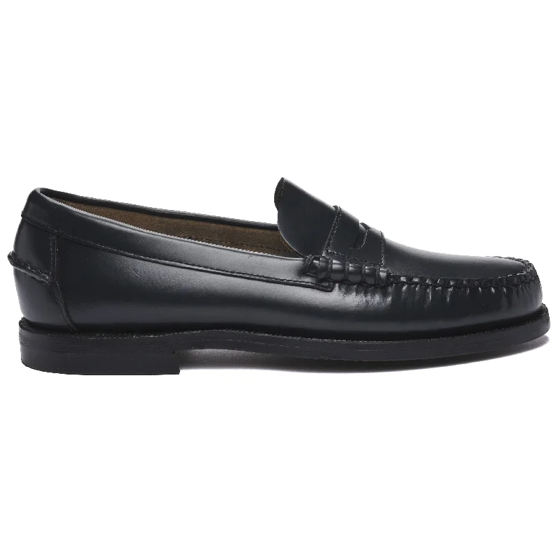 Slip - Resistant Women's Rubber - Sole Loafers in Navy for Wet ConditionsClassic Dan Woman - Navy Blue