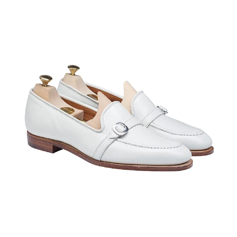 Women's Fur - Lined Loafers in Tan for a Cozy Winter OptionTessa White Calf