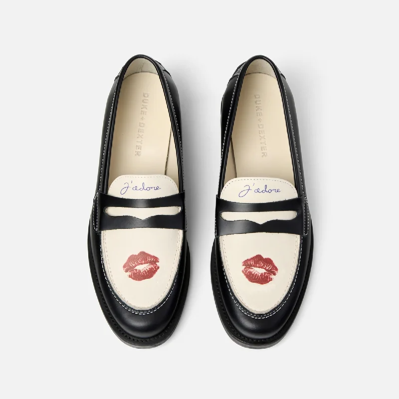 Women's Geometric - Patterned Loafers in Multicolor for a Fashion - Forward LookWilde Kiss Penny Loafer - Women's