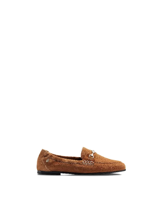 Women's Fur - Lined Loafers in Tan for a Cozy Winter OptionNewmarket - Tan