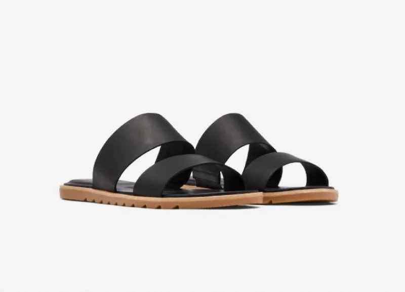 Adjustable Strap Women's Sandals with a Padded Heel in Pink for a Custom FitElla Ii Slide Sandal In Black