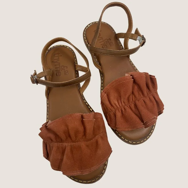 Child - Friendly Women's Sandals with a Secure Buckle in Purple for Moms on the GoThyme and Co Tempo Sandal