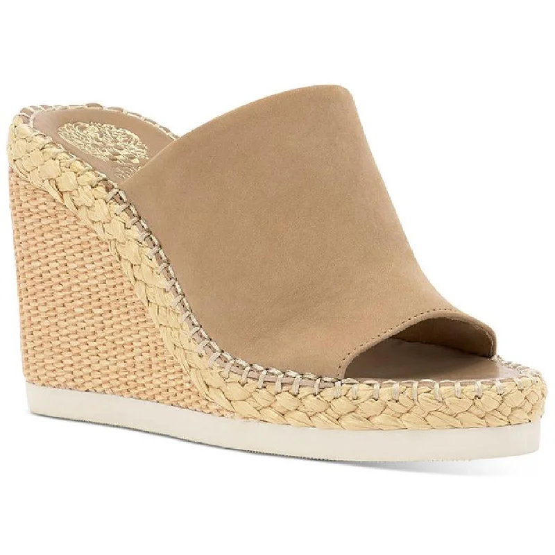 Women's Sandals with a Glitter - Coated Strap in Gold for a Sparkly Summer OutfitVince Camuto Womens Brissia Padded Insole Espadrille Wedge Sandals