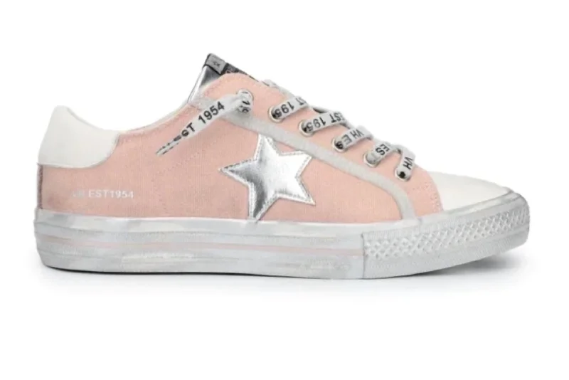 Alive 10 Sneaker In Peach