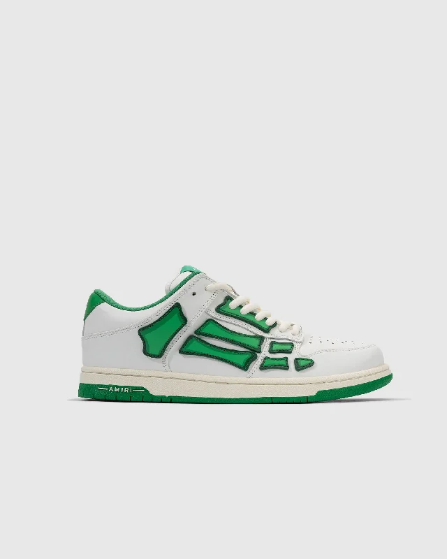 CHUNKY SKEL TOP LOW "WHITE/ GREEN"