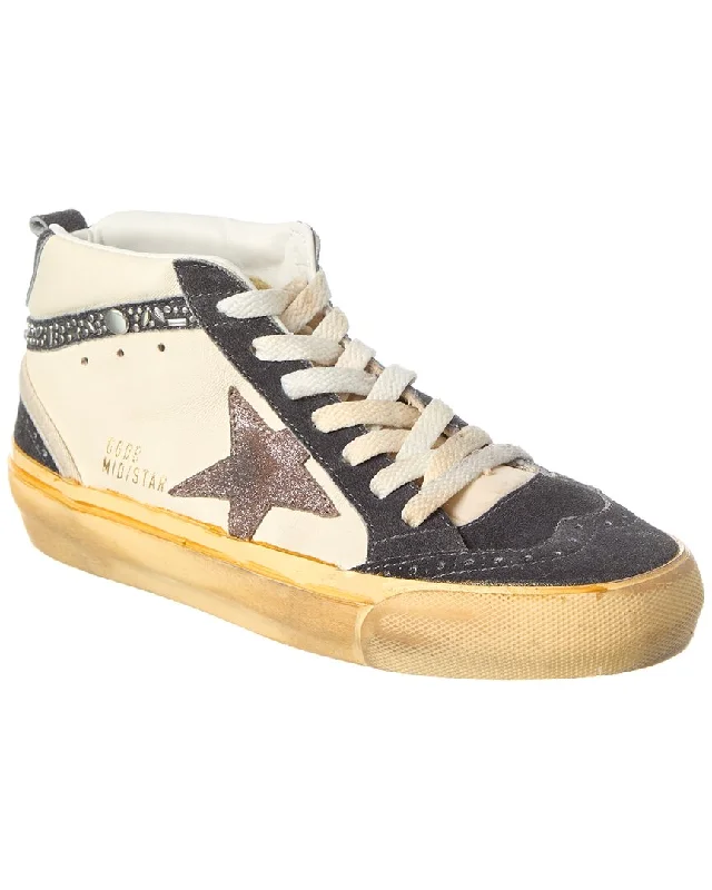 Golden Goose Midstar Leather & Suede Sneaker