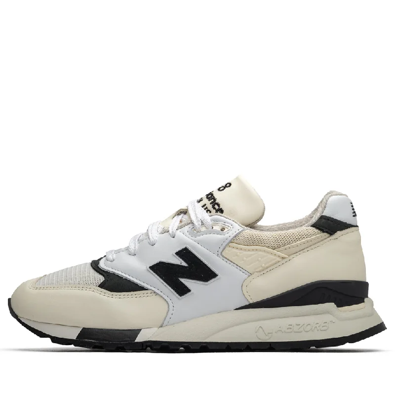 New Balance 998 Made in USA - White/Black