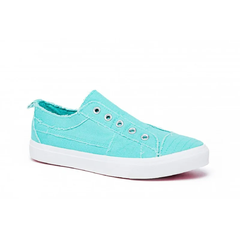 Women's Babalu Fashion Sneakers In Aqua