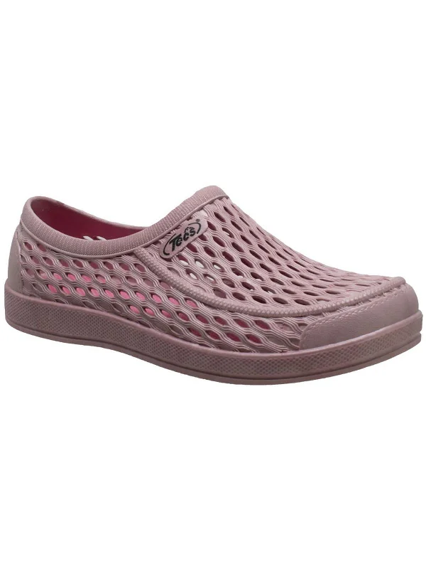 Womens Cushioned Footbed Slip-On Sneakers