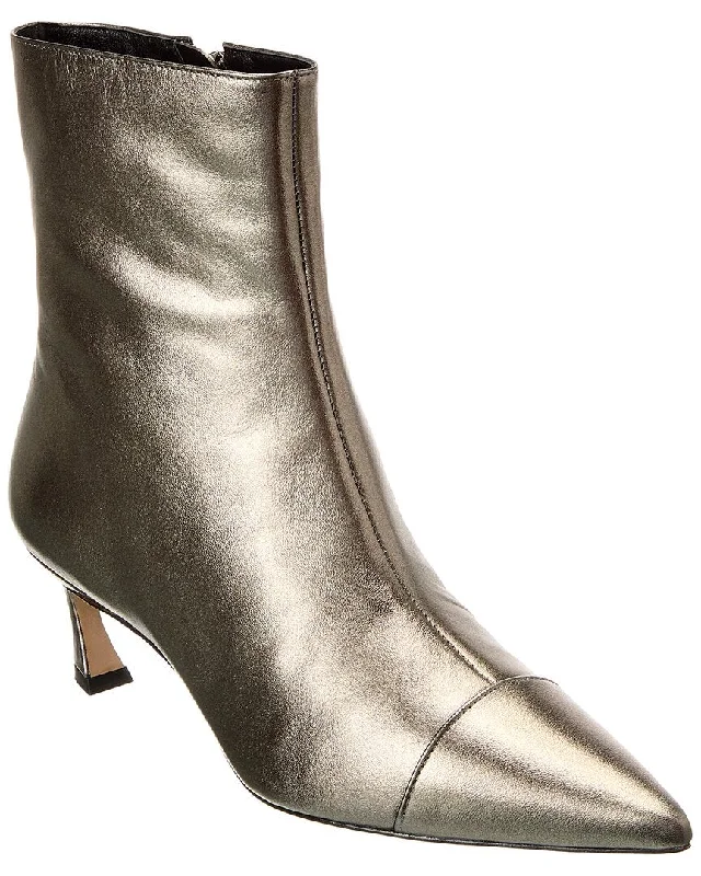 Alexandre Birman Myra 50 Metallic Leather Boot