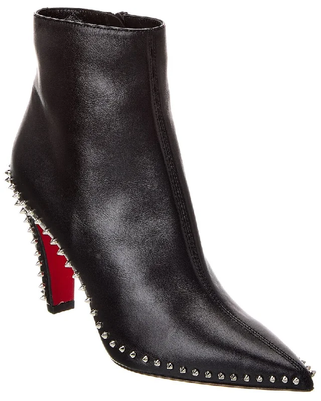 Christian Louboutin Vidura 85 Leather Bootie