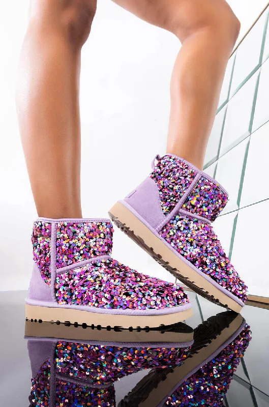 CLASSIC MINI STELLAR SEQUIN UGG BOOTIE