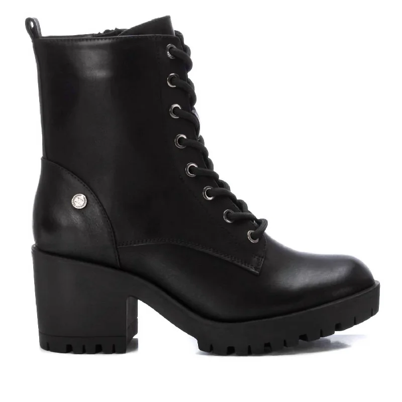 Women's Casual Booties In Black