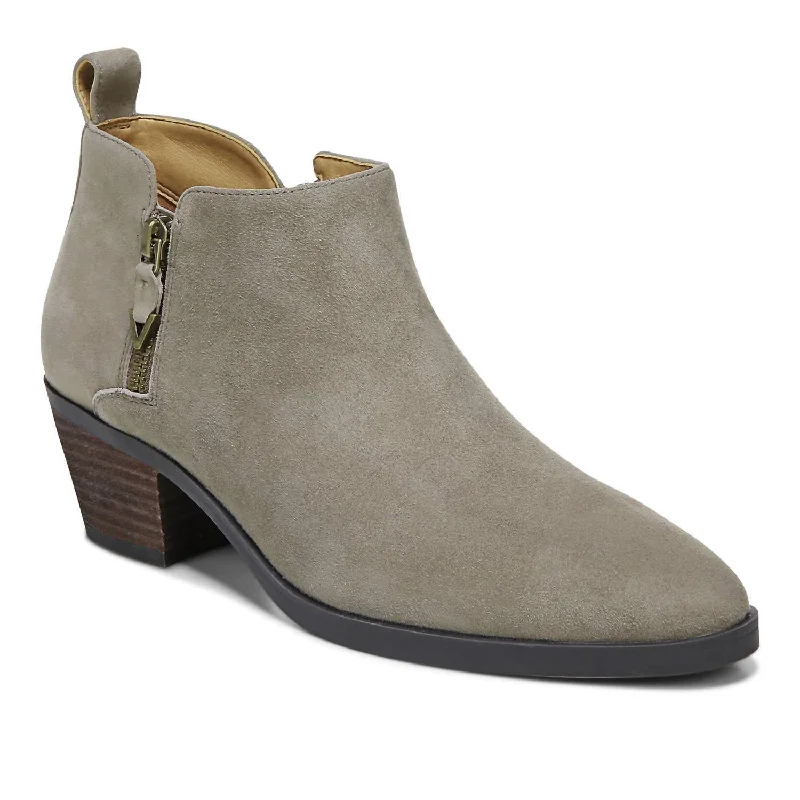 Women's Cecily Ankle Bootie - Medium Width In Stone